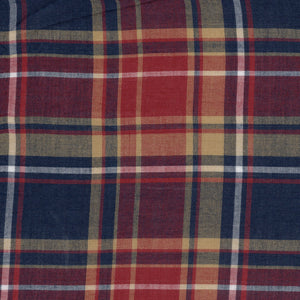 Blue & Red India Madras - Made-to-Order Shirt