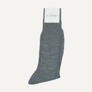 Mid Grey Mid-Calf Sock