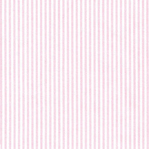 Pink & White University Stripe Oxford Cloth - Made-to-Order Shirt