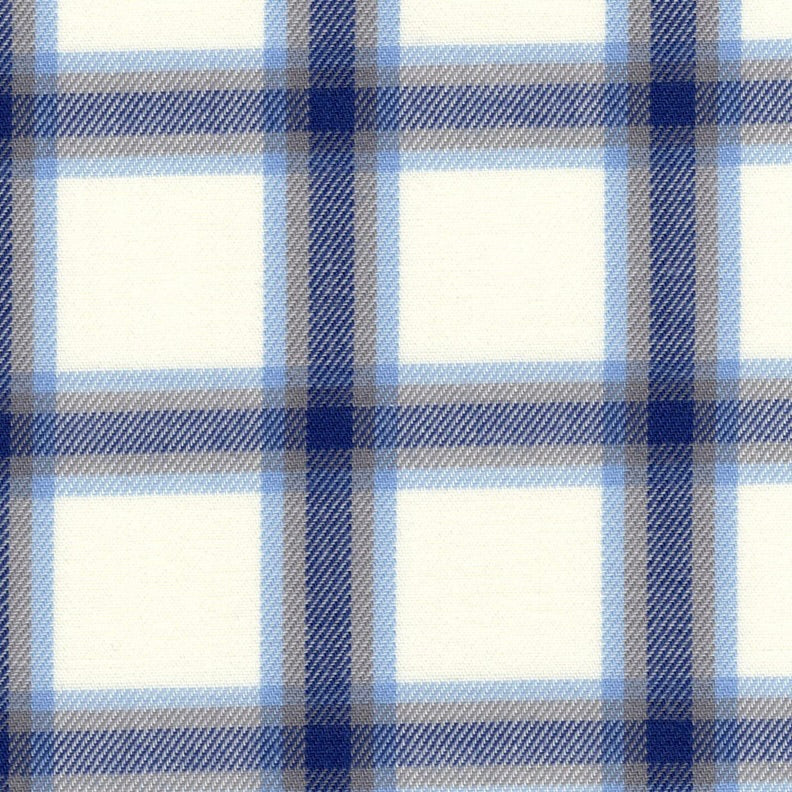 Blue Exploded Graph Check - Made-to-Order Shirt