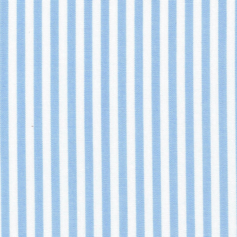 Light Blue Tape Stripe Broadcloth - Made-to-Order Shirt
