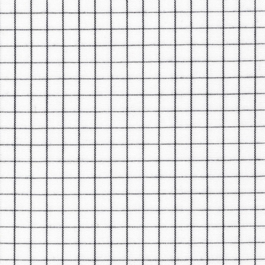 Black Graph Check Broadcloth - Made-to-Order Shirt