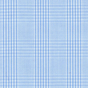 Blue Glen Plaid Broadcloth - Made-to-Order Shirt