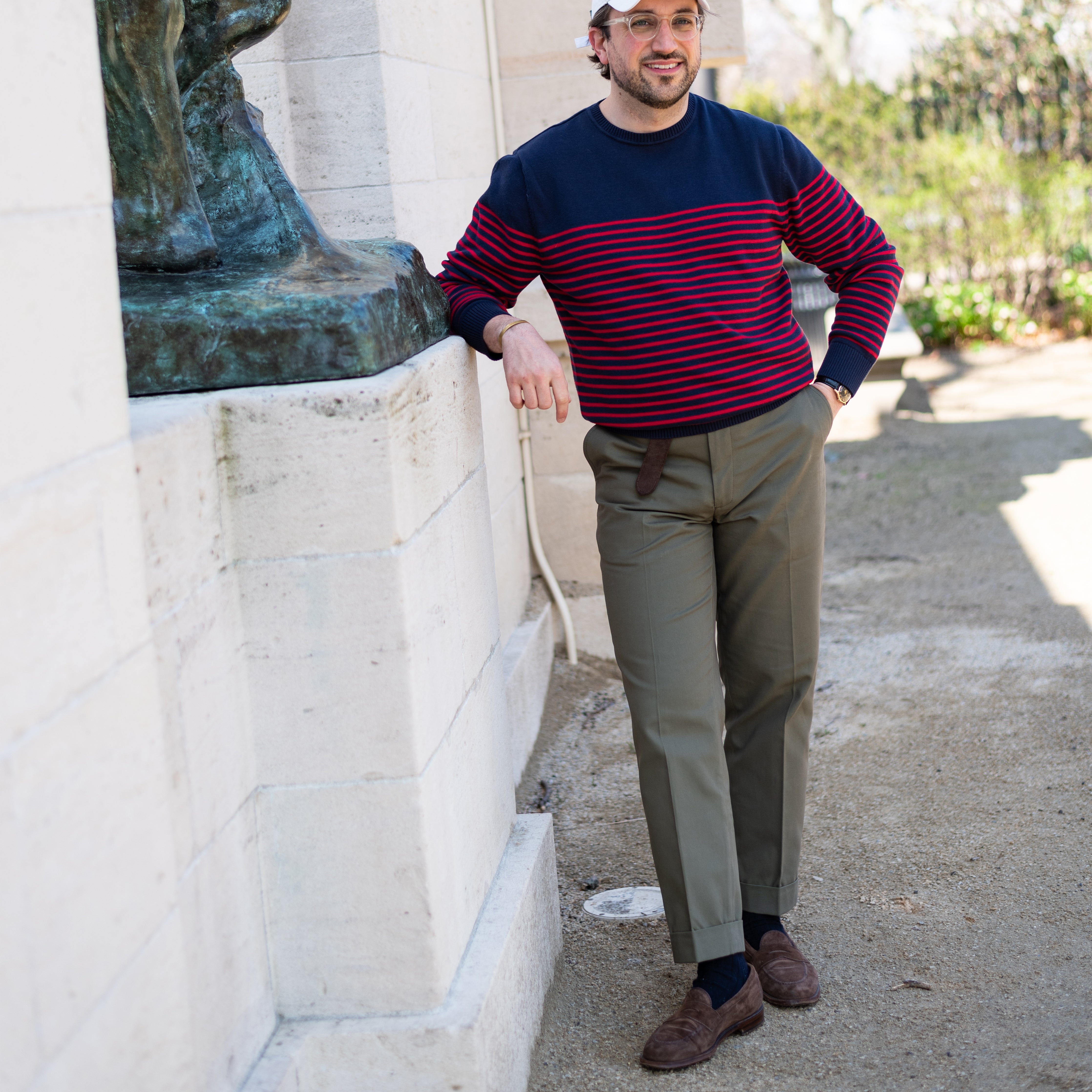 Fatigue Cotton Canvas Trouser