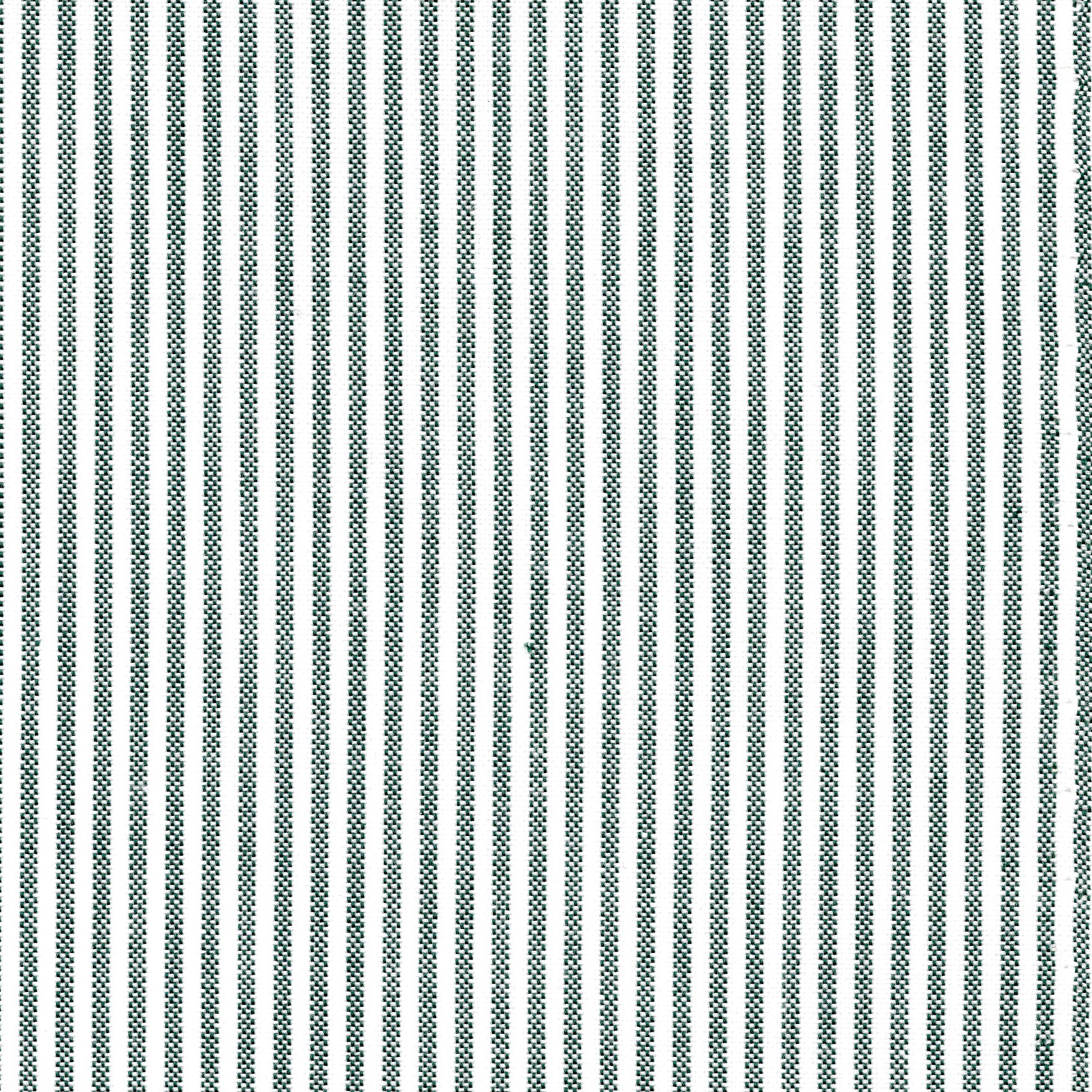 Green & White University Stripe Oxford Cloth - Made-to-Order Shirt