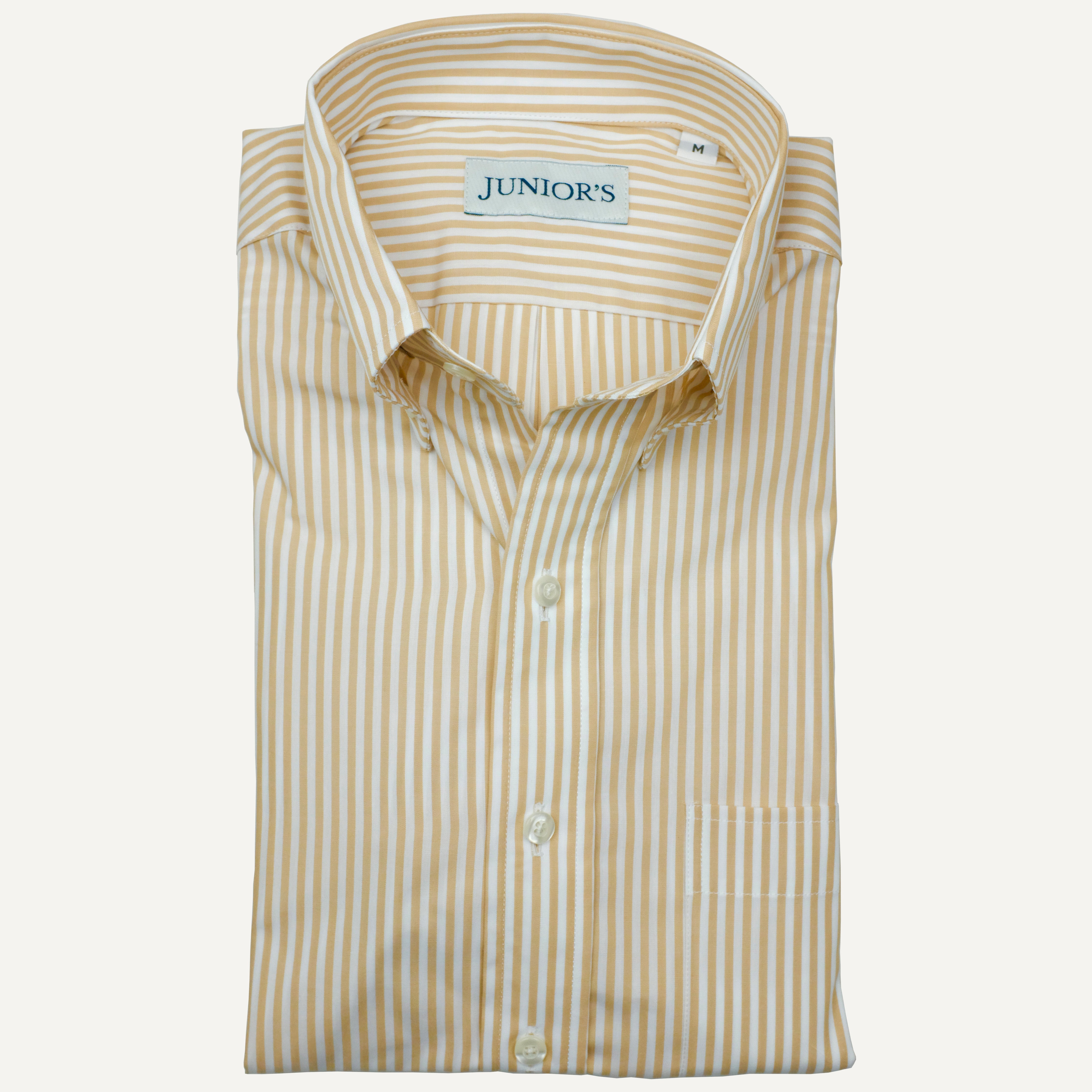 Honey Stripe Button-Down Sport Shirt