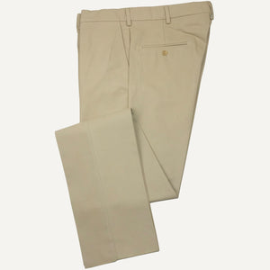 Khaki Cotton Canvas Trouser