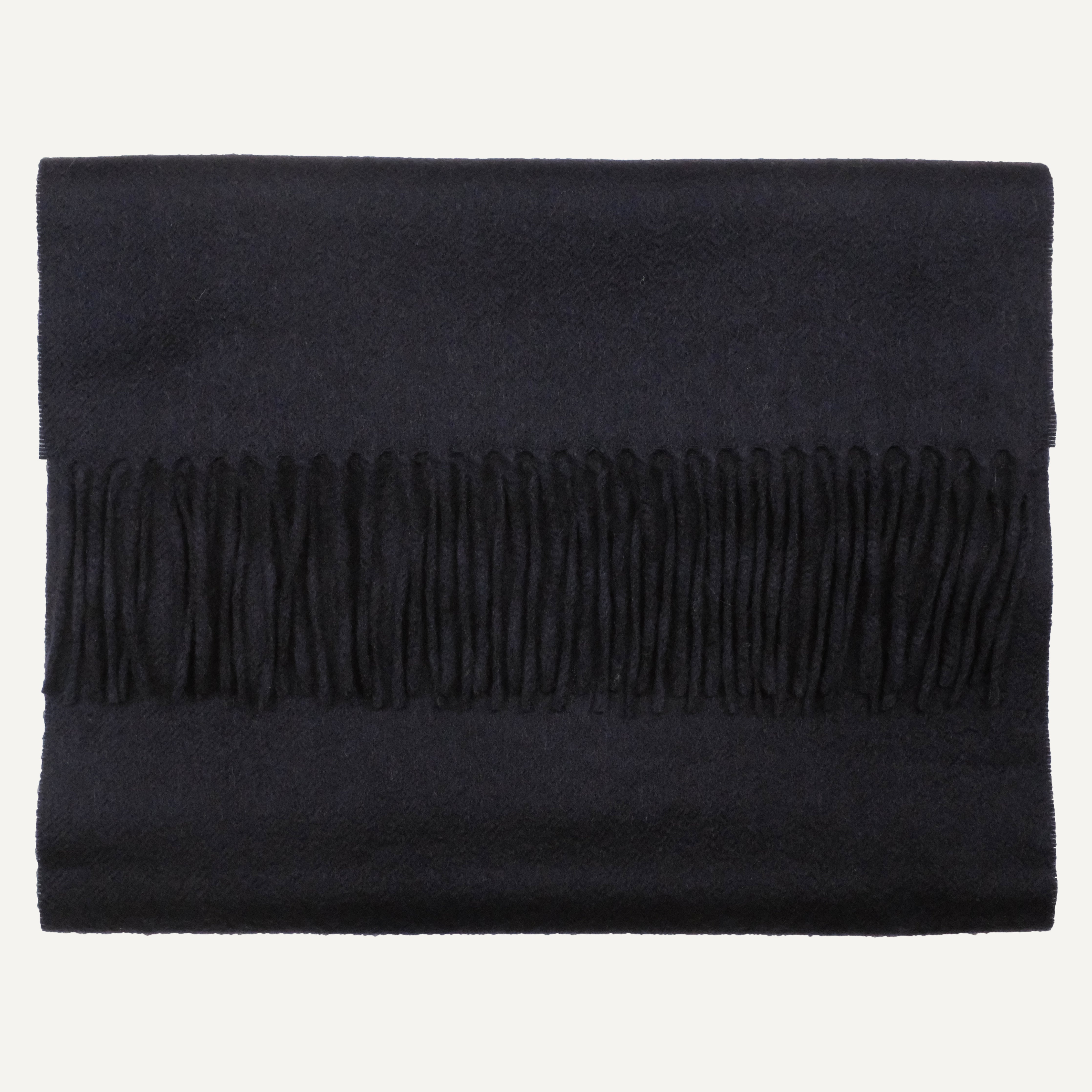 Dark Navy Cashmere Scarf