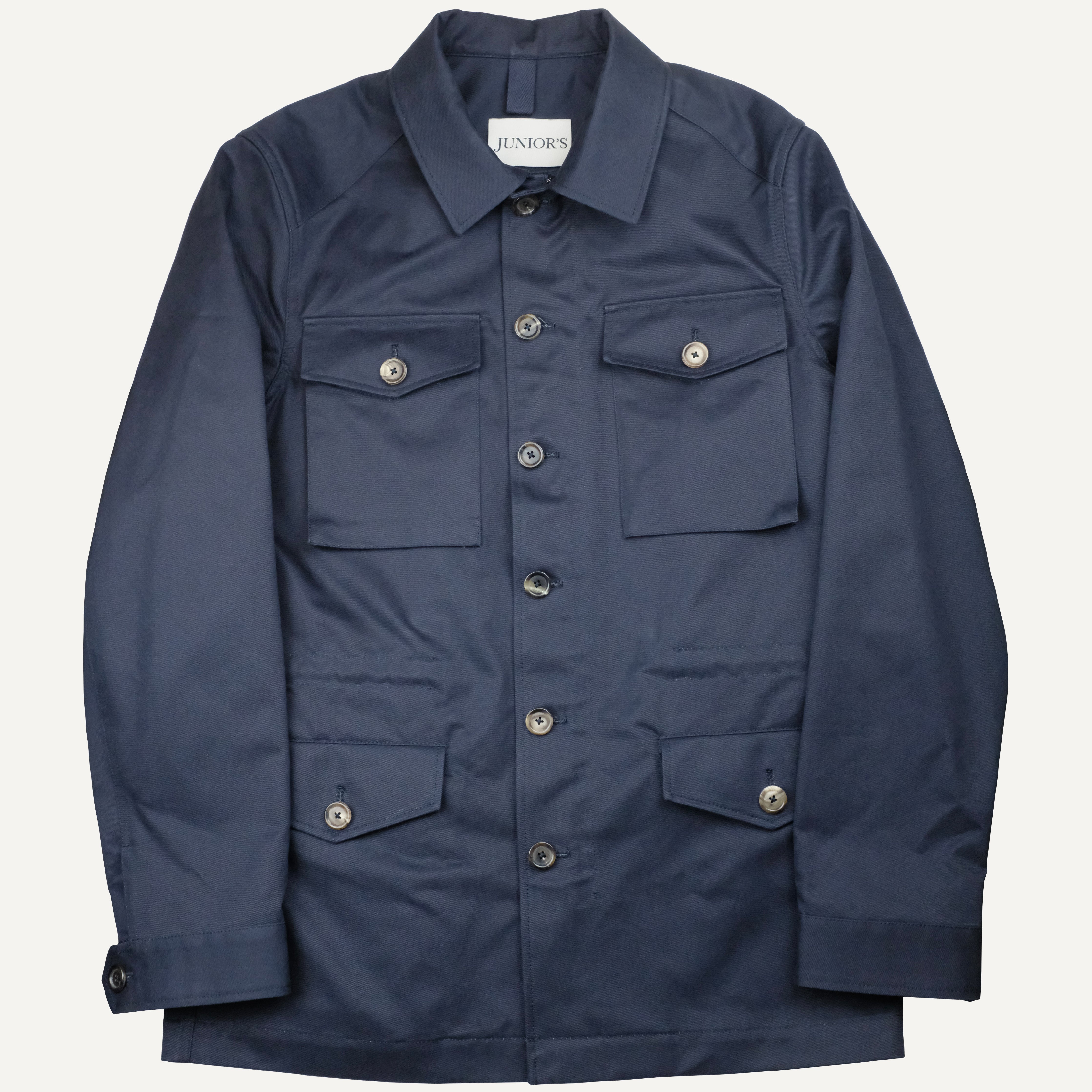 Navy Tennyson Cotton Field Jacket