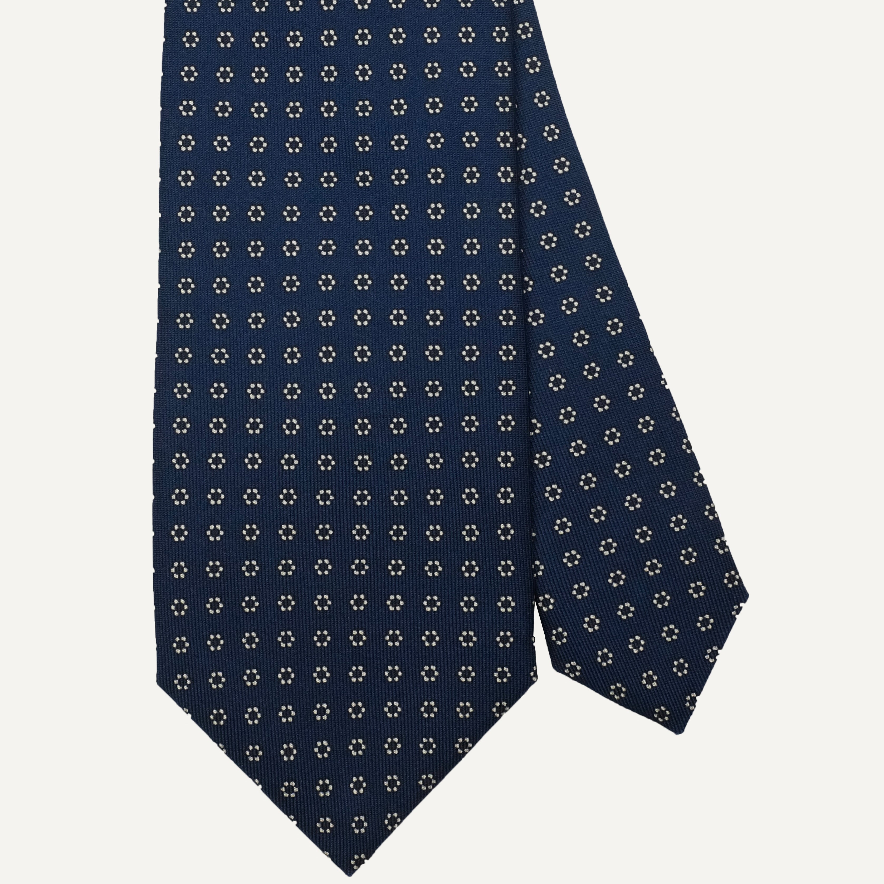Navy Foulard Tie