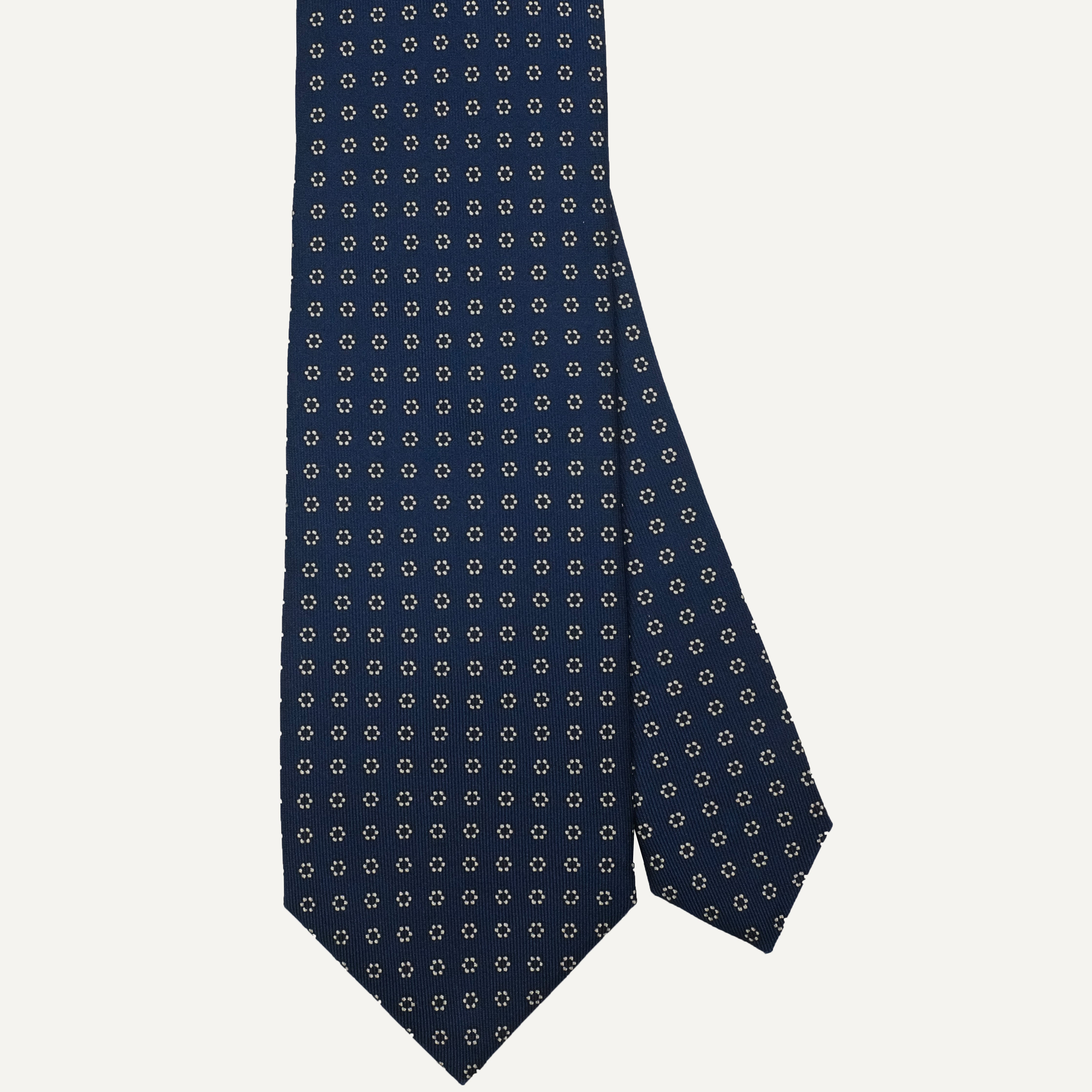 Navy Foulard Tie