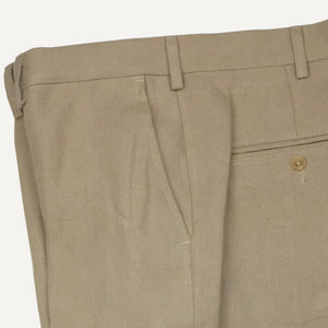 Sand Linen Trouser