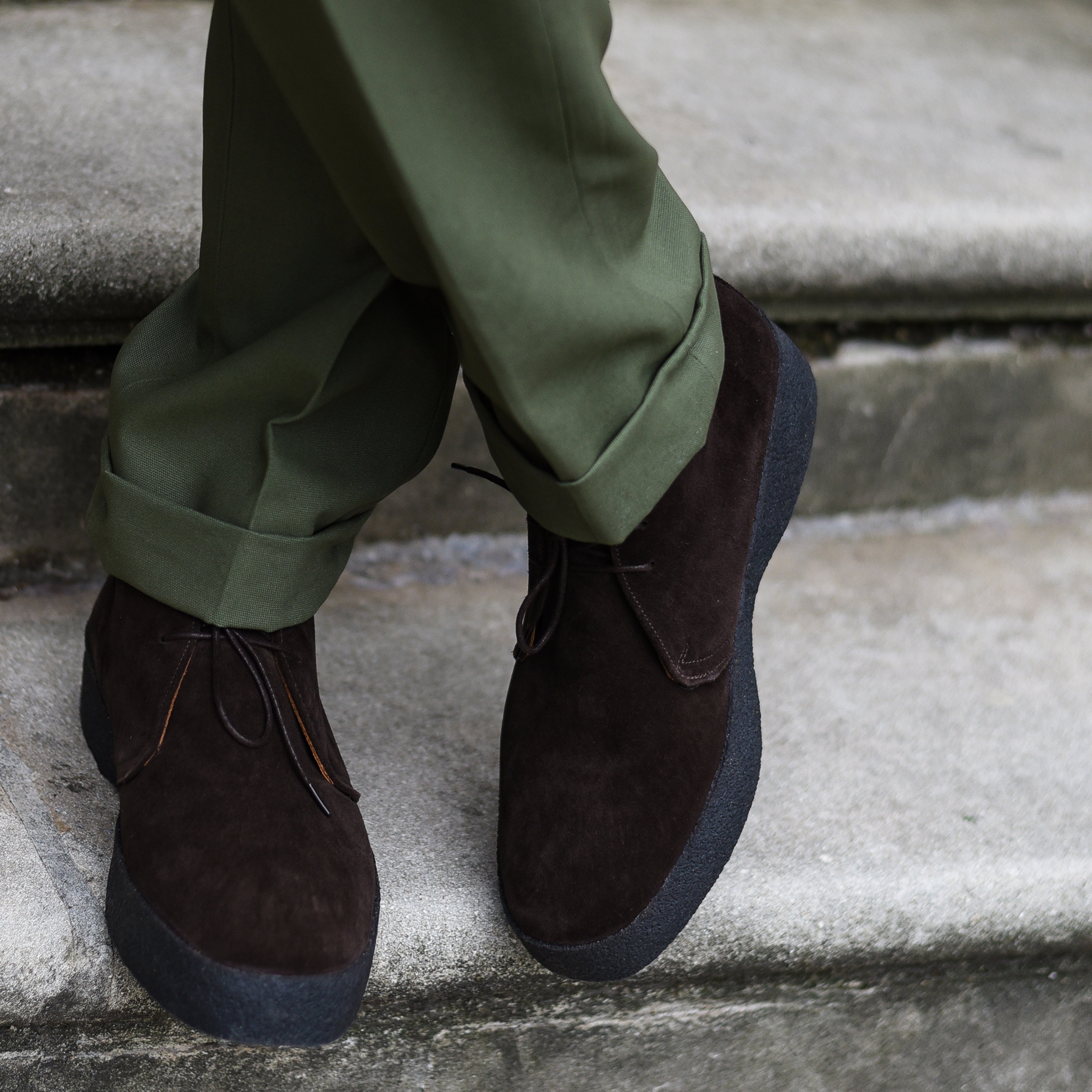 Sanders - Sam Chukka - Brown Suede