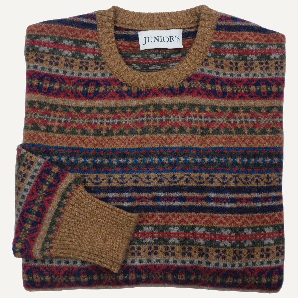 Teak Geelong Crewneck Sweater