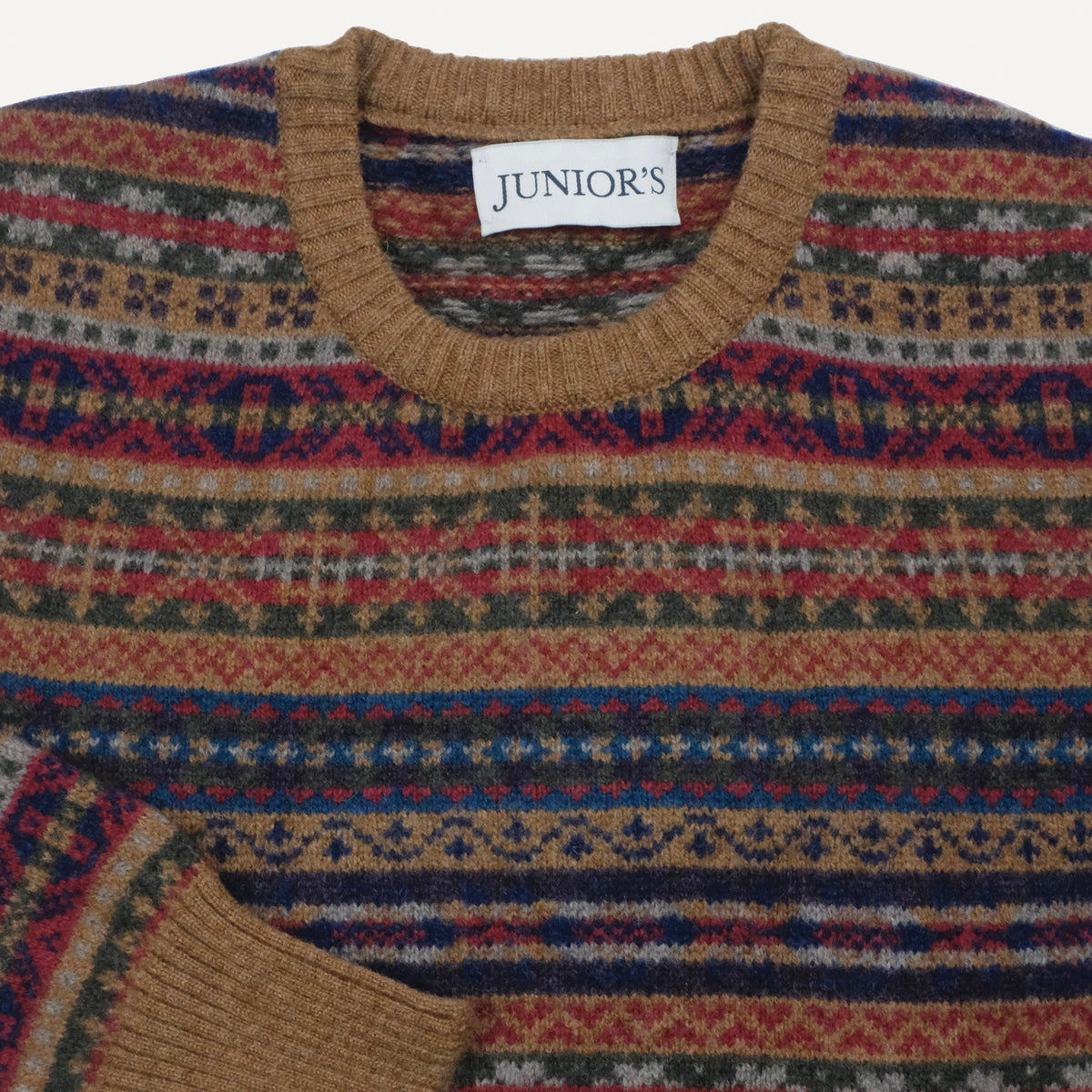Teak Geelong Crewneck Sweater