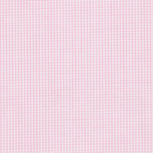 Pink Mini Check Broadcloth - Made-to-Order Shirt