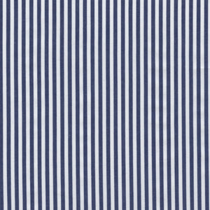 Navy Tape Stripe Broadcloth - Made-to-Order Shirt