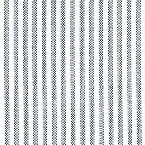 Grey & White University Stripe Oxford Cloth - Made-to-Order Shirt