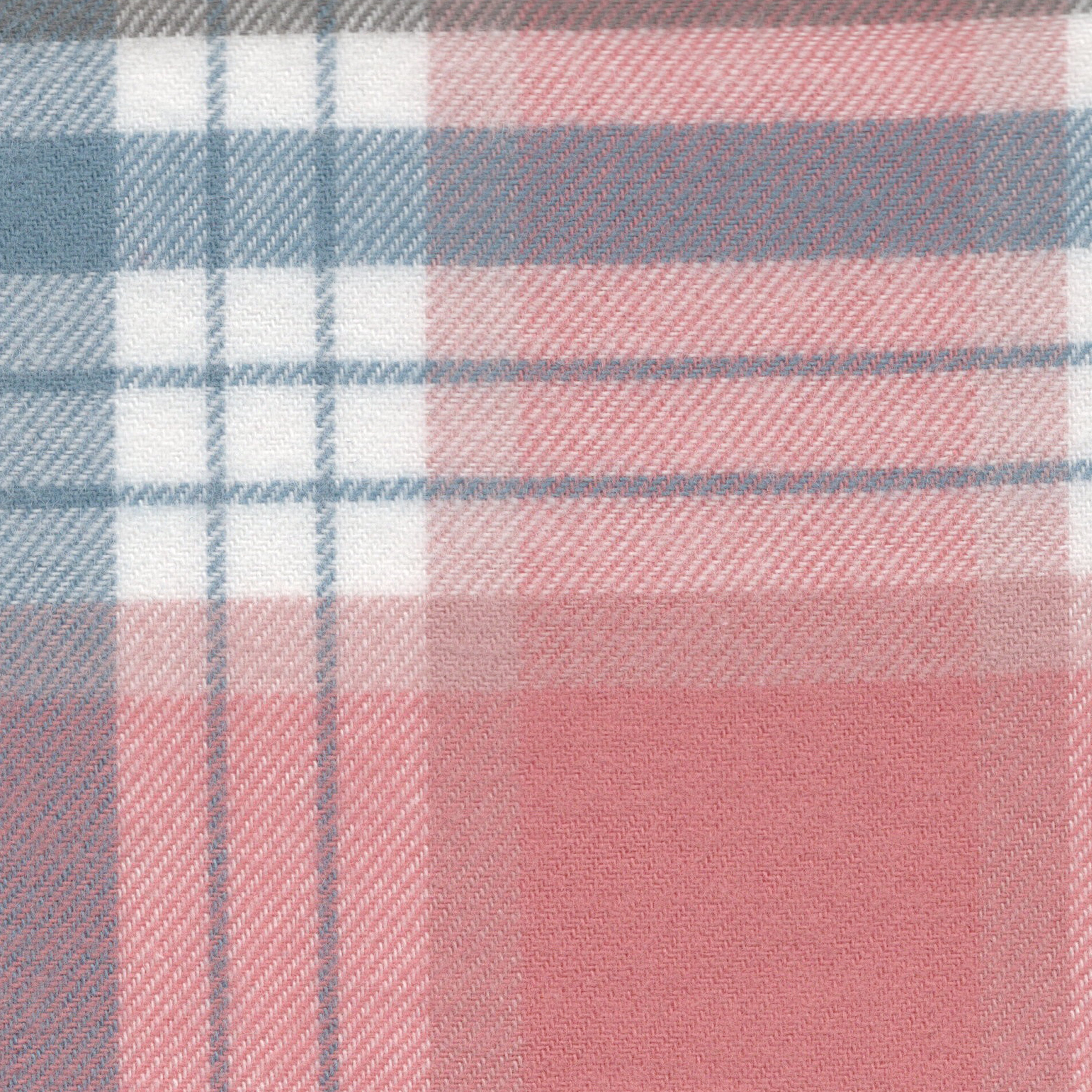 Pink & White Plaid Flannel - Made-to-Order Shirt