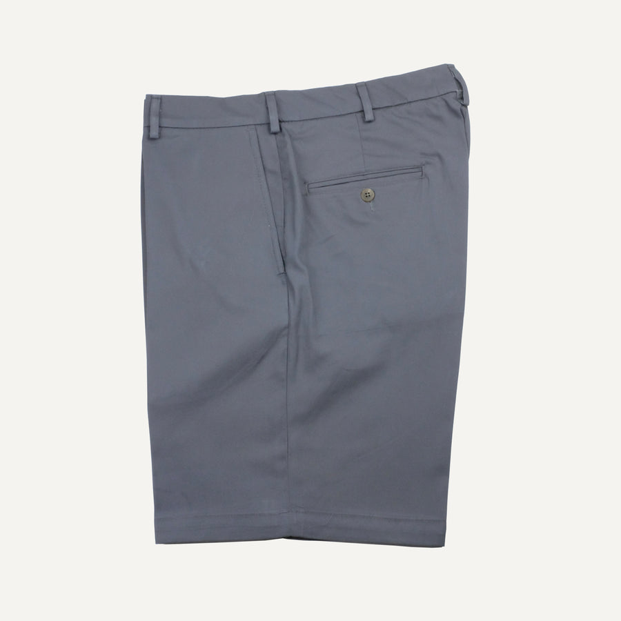 Ash Grey French Twill Shorts