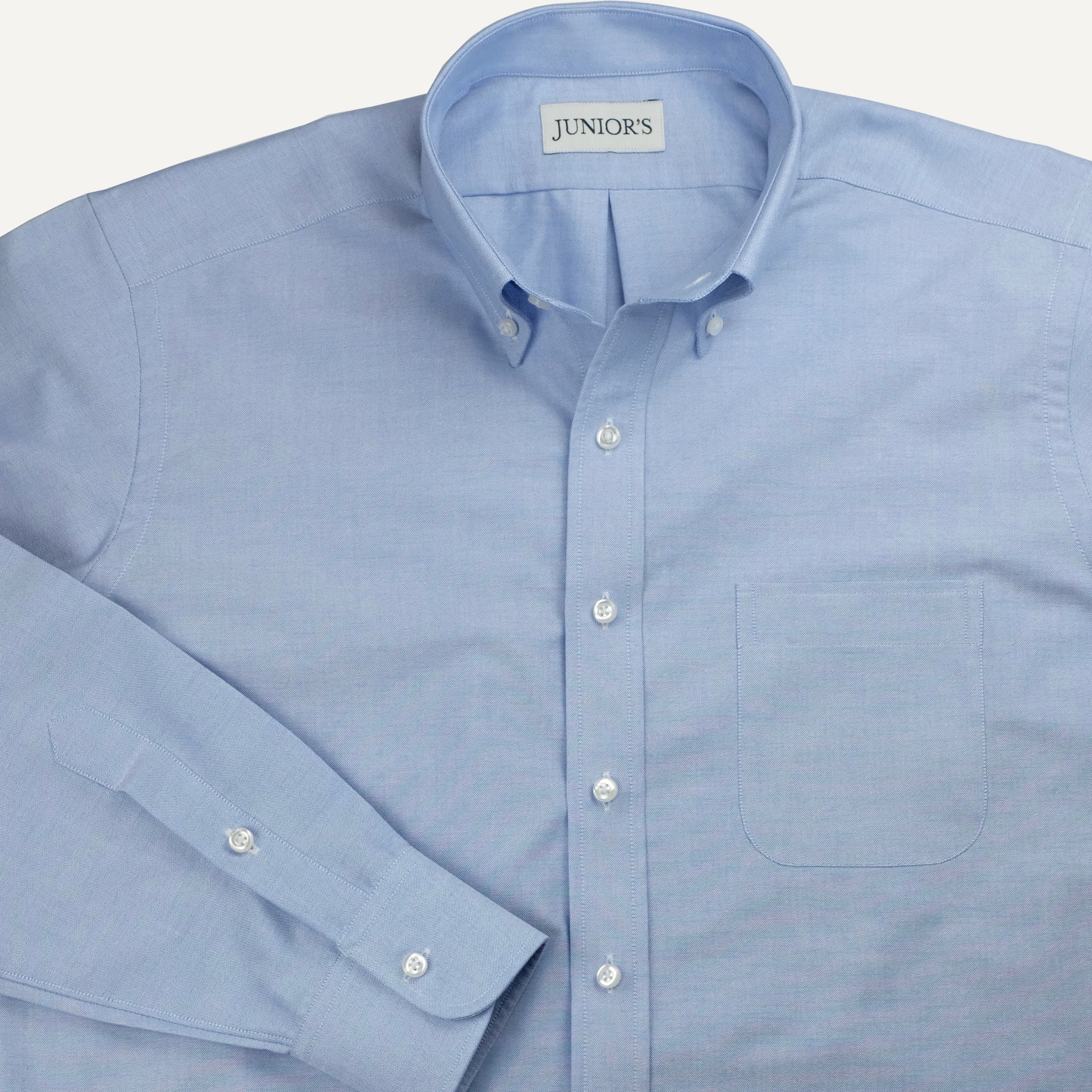 Blue Oxford Cloth - Made-to-Order Shirt - Junior's