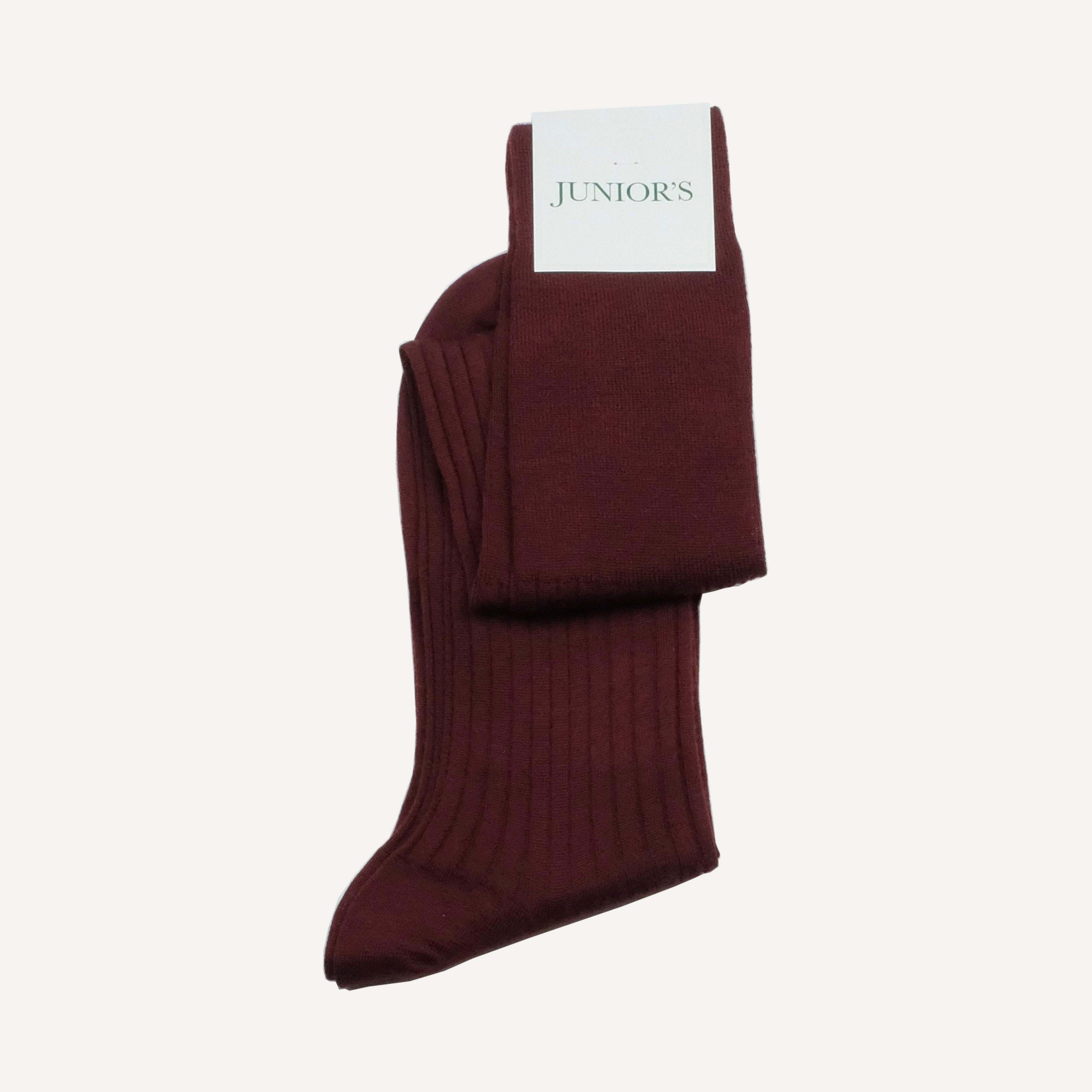 Bordeaux Over-the-Calf Sock