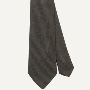 Brown Grenadine Piccolo Tie