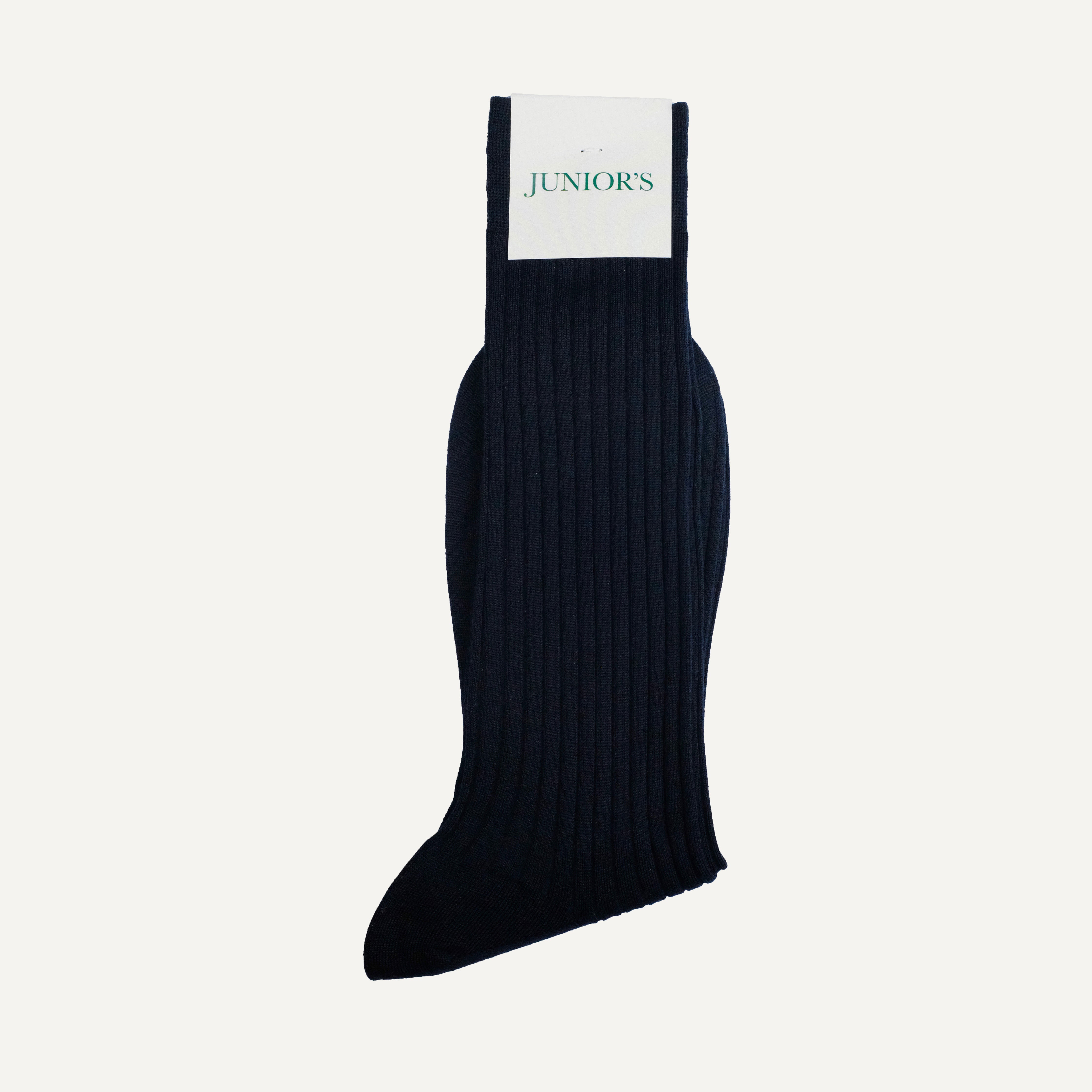 Navy Mid-Calf Sock
