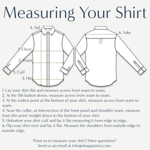 Grey & White University Stripe Oxford Cloth - Made-to-Order Shirt