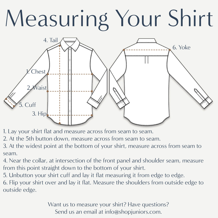 Brown & White University Stripe Oxford Cloth - Made-to-Order Shirt