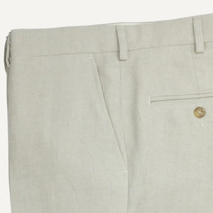 Stone Linen Trouser