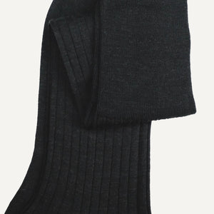 Charcoal Over-the-Calf Sock