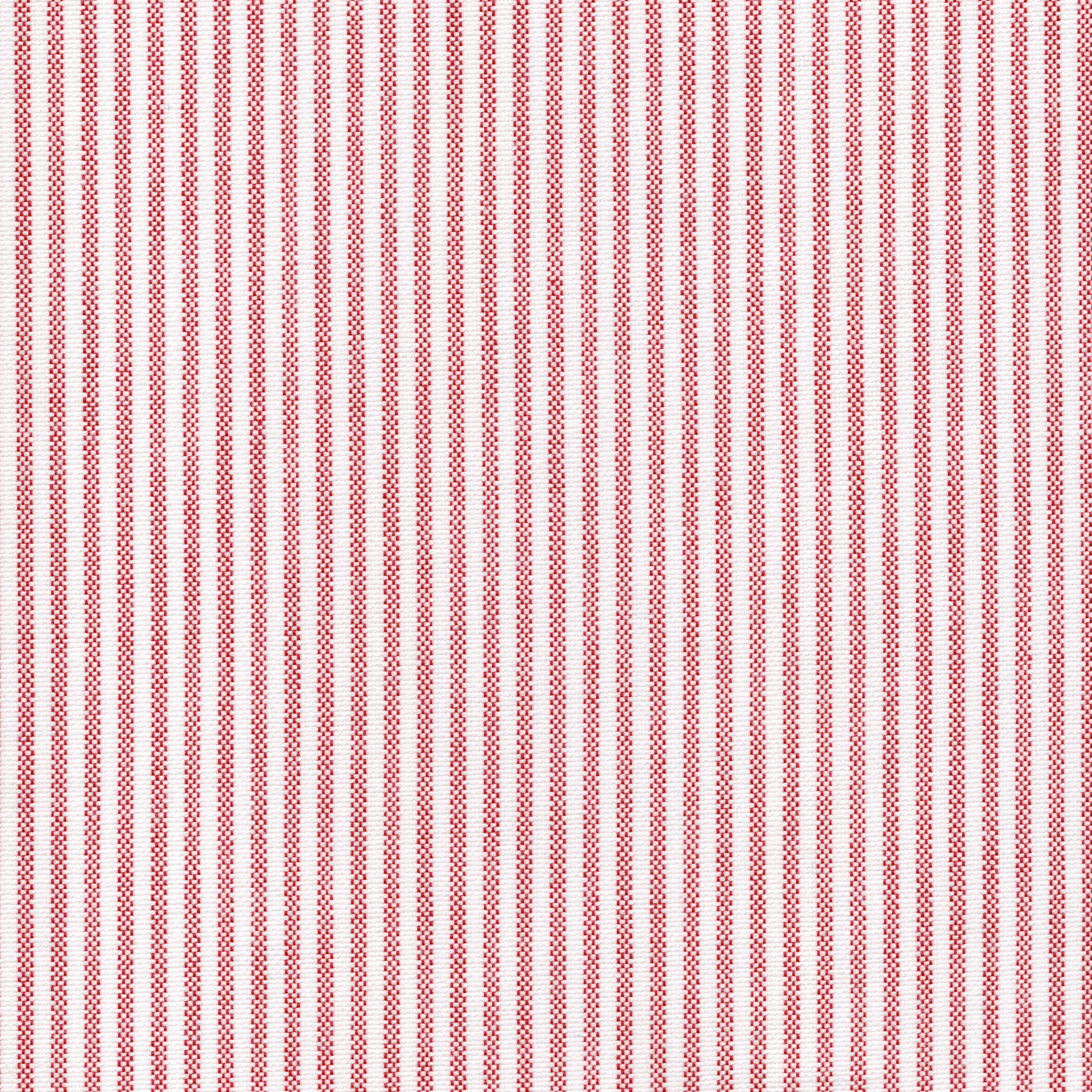 Red & White University Stripe Oxford Cloth - Made-to-Order Shirt