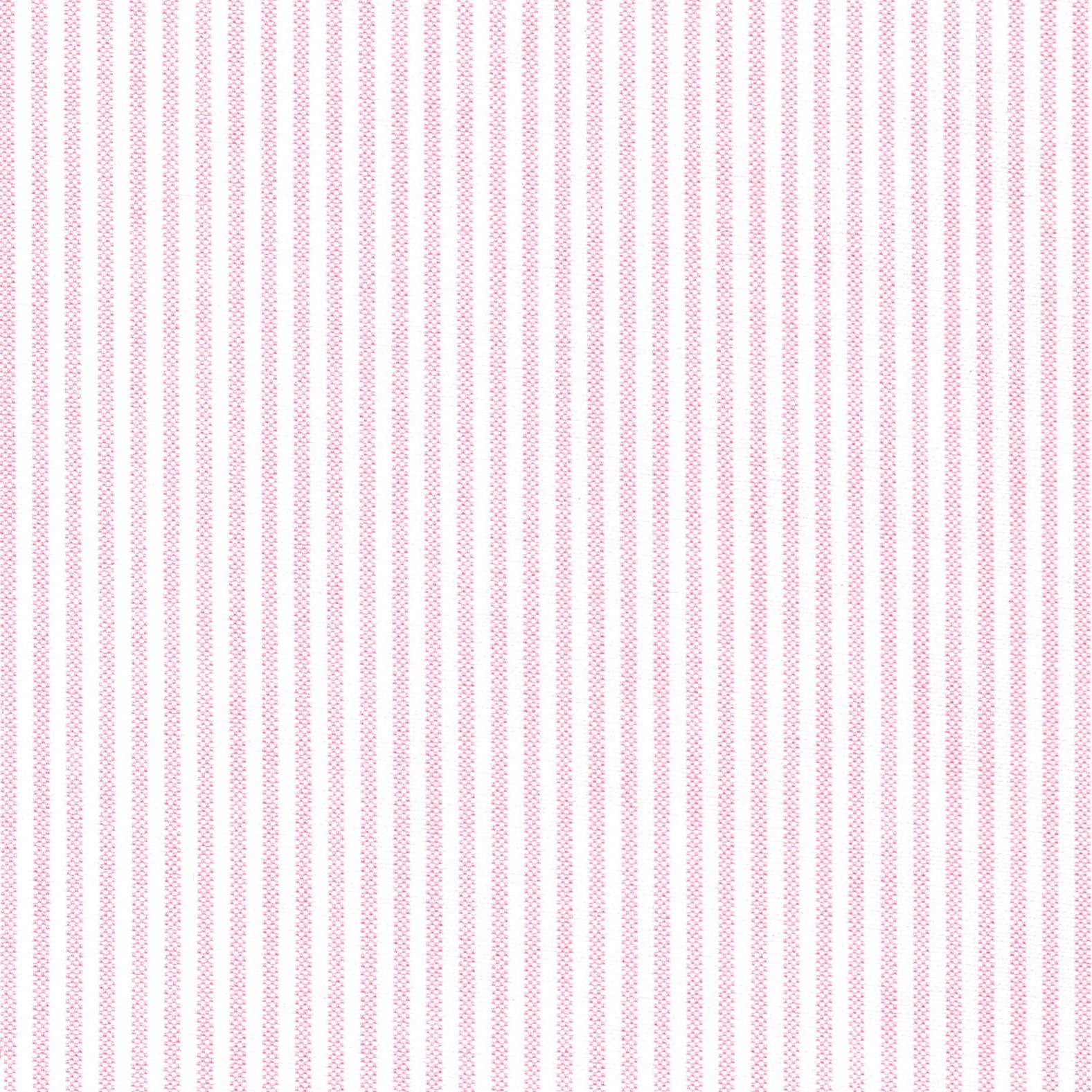 Pink & White University Stripe Oxford Cloth - Made-to-Order Shirt