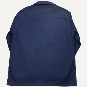 Navy Twill Cotton Work Jacket